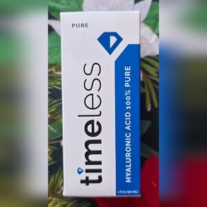 Timeless HYALURONIC ACID SERUM 100% Pure (1 oz/ 30mL ) Hydration Anti-aging